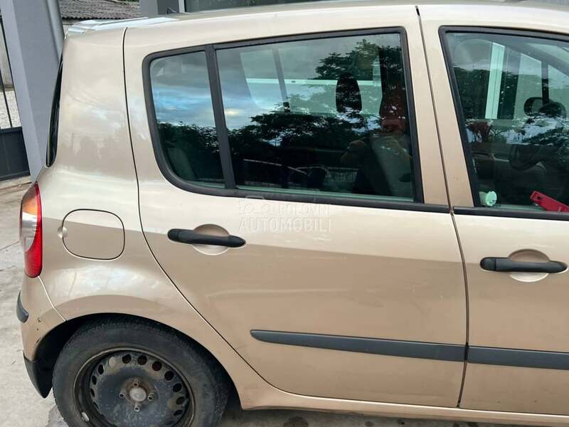 Vrata zadnja desna šampanj TED12 za Renault Modus od 2004. do 2012. god.