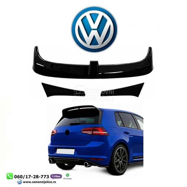 Spojler gti/r za Volkswagen Golf 7