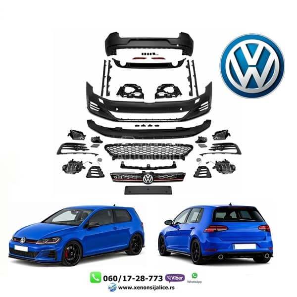 Body bodi kit gti u 7.5 za Volkswagen Golf 7