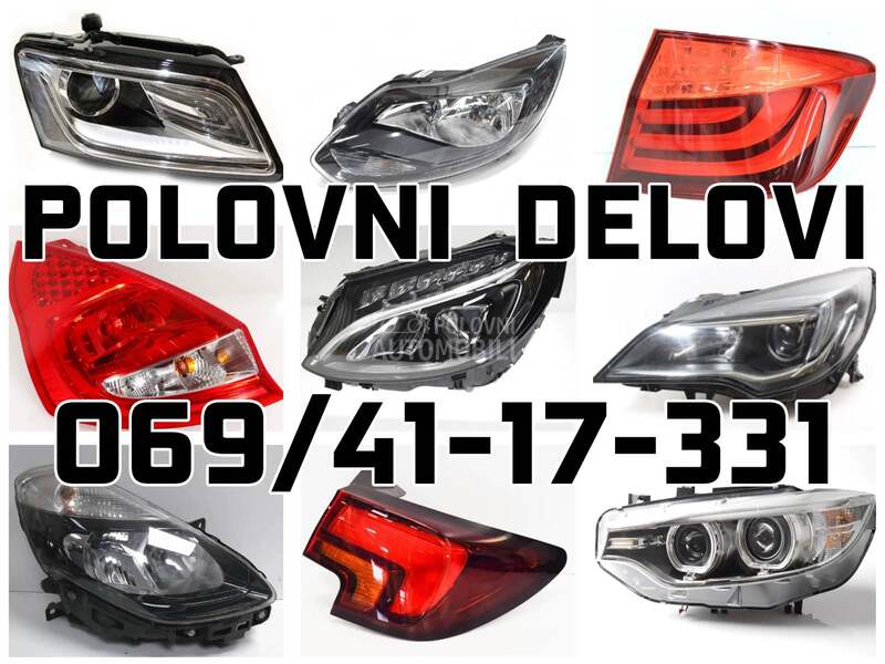 POLOVNI DELOVI za Škoda Rapid, Fabia, Octavia od 2006. do 2020. god.