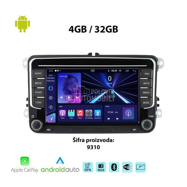Multimedija Android za Volkswagen Golf 5, Golf 6