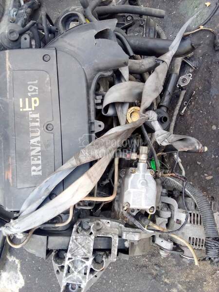Motor i delovi motora 1,9DTI za Renault Megane, Scenic od 2001. do 2005. god.