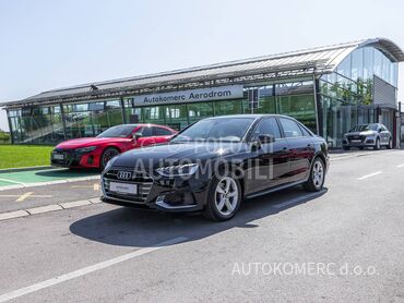 Audi A4 2.0 TFSI Advanced, 29.490 €, 2024. Limuzina, Benzin | 1984 cm3, 55.758 km, 110kW (150 KS), Automatski / poluautomatski, 4/5 vrata, 5 sedišta, Beograd