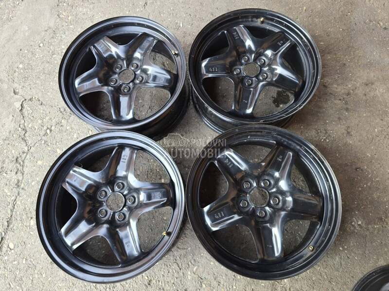 Čelične felne opel 17" 5 x 105