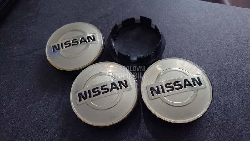 cepovi za felne 65mm SREBRNI za Nissan 100 NX, 200 SX, 240 SX ...