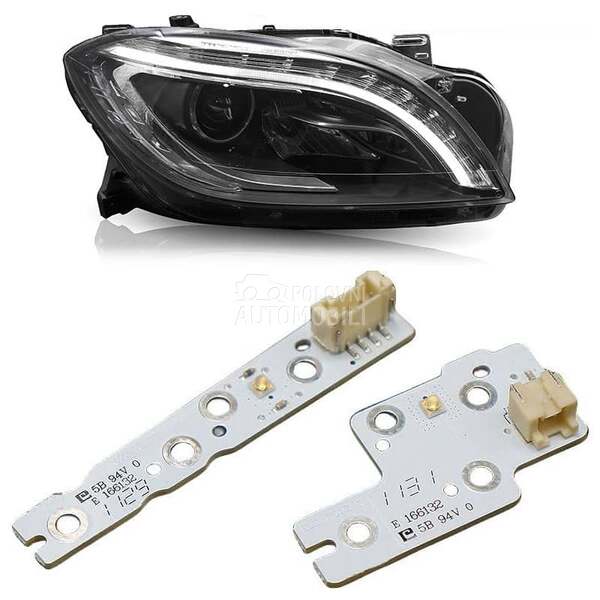 LED plocice, LED DRL desni far za Mercedes Benz Ostalo od 2012. do 2015. god.