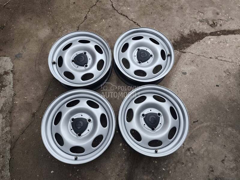 Čelične felne  15" 3 x 112