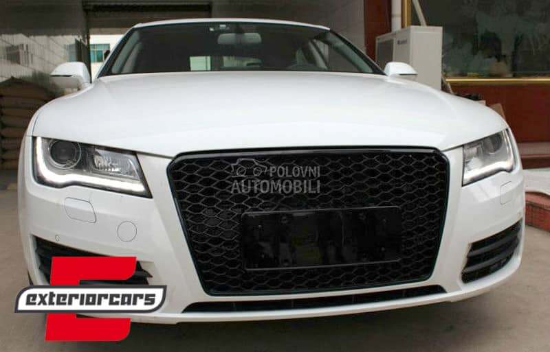 Maska Grill RS Crna 4G za Audi A7
