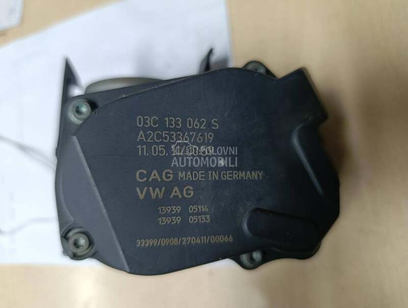 Klapna za Gas za Volkswagen Polo, Golf 5 od 2004. do 2012. god. za Volkswagen Polo, Golf 5 od 2004. do 2012. god.