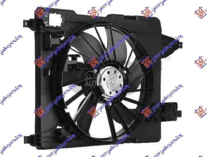 VENTILATOR KOMPLET za Renault Kangoo od 2013. do 2021. god.