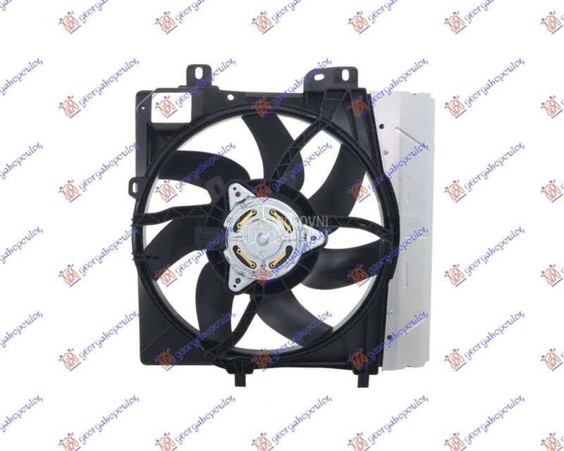 VENTILATOR KOMPLET za Peugeot 208 od 2015. do 2019. god.