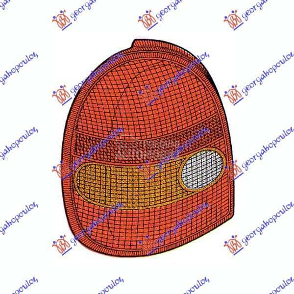 STOP LAMPA 3 VRATA Levo za Opel Corsa B od 1993. do 1995. god.
