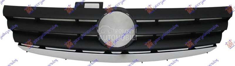 PVC MASKA HROM/CRNA -08 za Mercedes Benz A Klasa od 2004. do 2012. god.