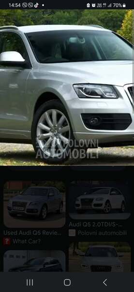 Delovi za Audi Q5 od 2009. do 2013. god.