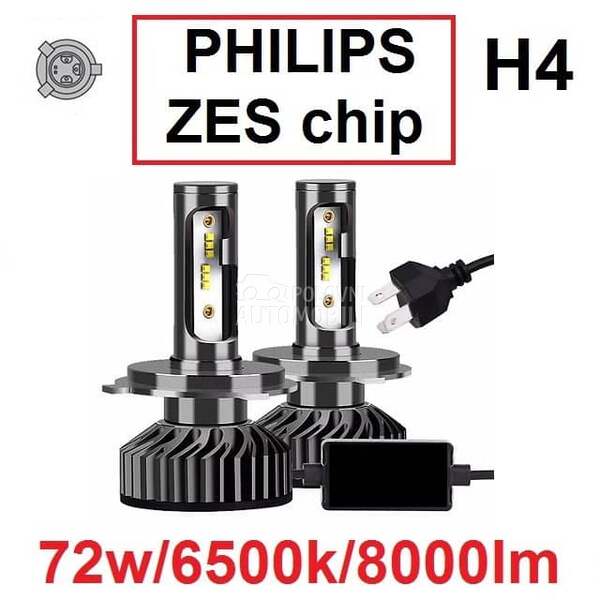 Led Sijalice H4 SET PHI ZES chip  