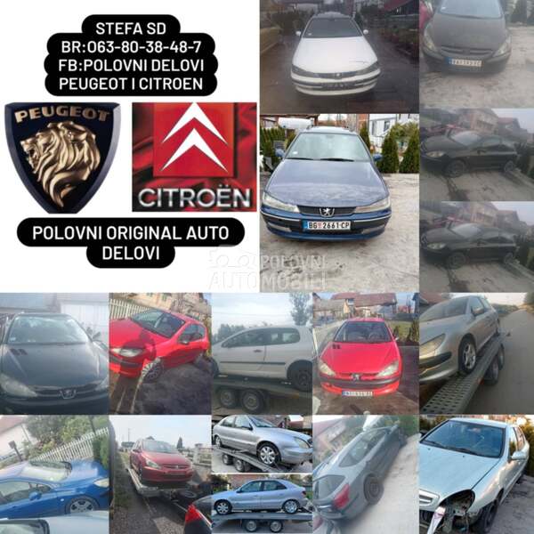 Osigurači i table osigurača za Peugeot 206, 307, 406 ...