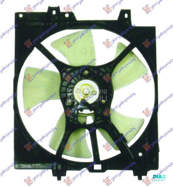 VENTILATOR KOMPLET (BENZIN) za Subaru Impreza od 1997. do 2001. god.