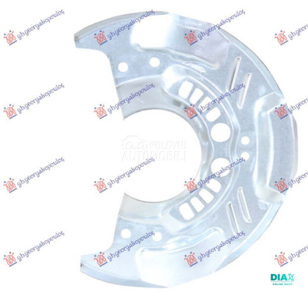 ZASTITA PREDNJEG KOCIONOG DISK za Subaru Forester od 2002. do 2008. god.