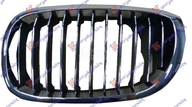 PVC MASKA HROM-HROM/CRNA Levo za BMW Serija 3 od 2003. do 2006. god.