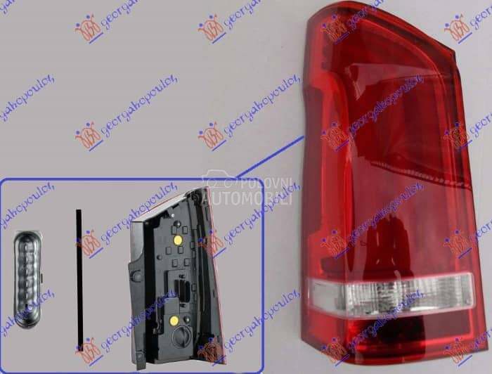 STOP LAMPA LED Levo za Mercedes Benz V Klasa za 2015. god.