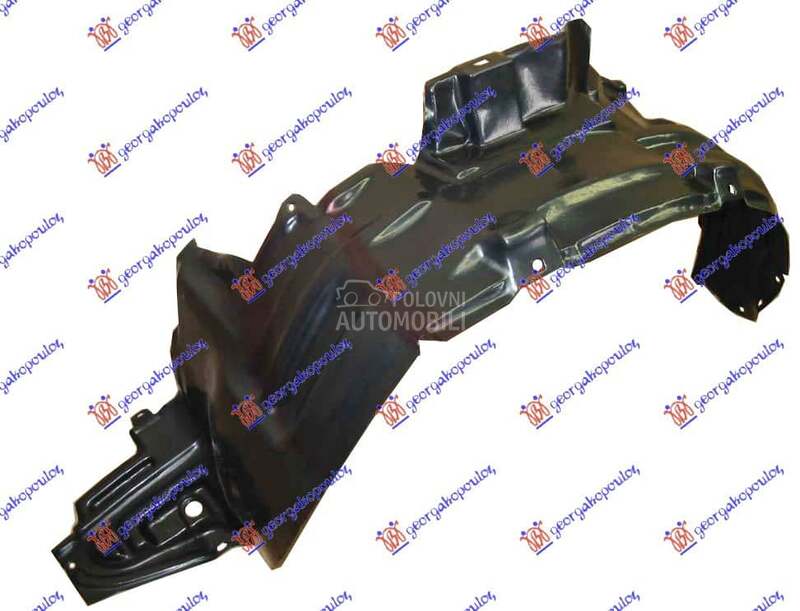 POTKRILO PLASTICNO -07 Levo za Nissan X-Trail od 2001. do 2014. god.