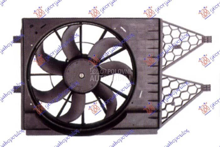 VENTILATOR KOMPLET... za Audi A1 od 2010. do 2014. god. - 6Q0959455AD