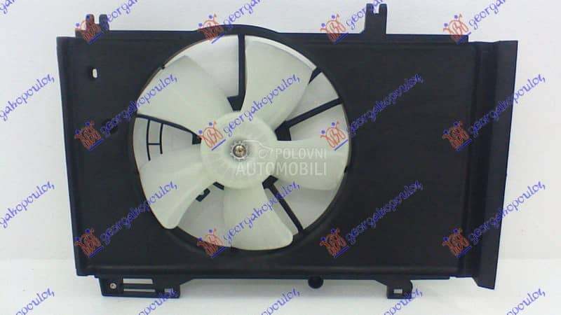 VENTILATOR HLADNJAKA KOMPLET za Mazda 2 od 2007. do 2014. god.