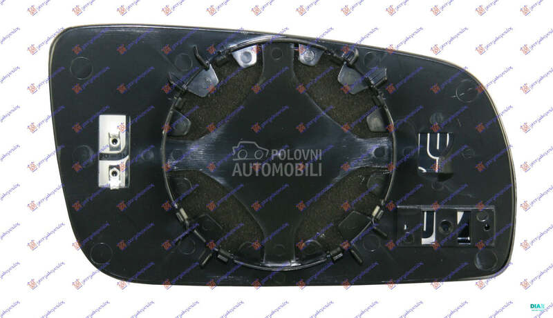 STAKLO RETROVIZORA SA GREJACEM za Volkswagen Sharan od 1995. do 2010. god.