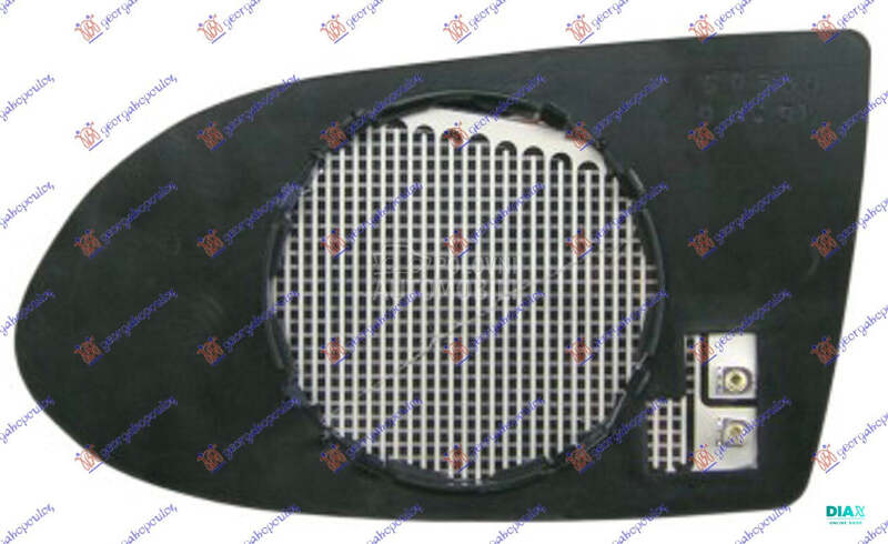 STAKLO RETROVIZORA SA GREJACEM za Opel Zafira od 1999. do 2005. god.