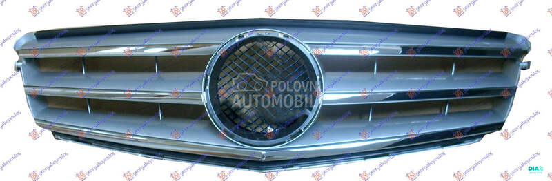 PVC MASKA HROM/SREBRNA (AVANTG za Mercedes Benz C Klasa od 2007. do 2011. god.