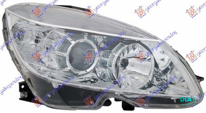 FAR (H7/H7) (MARELLI) za Mercedes Benz C Klasa od 2007. do 2011. god.