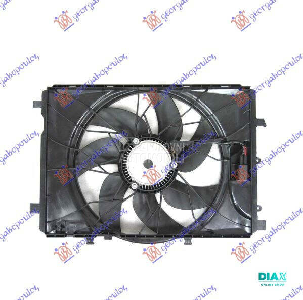 VENTILATOR KOMPLET (BENZIN/DIZ za Mercedes Benz CLA Klasa od 2013. do 2016. god.