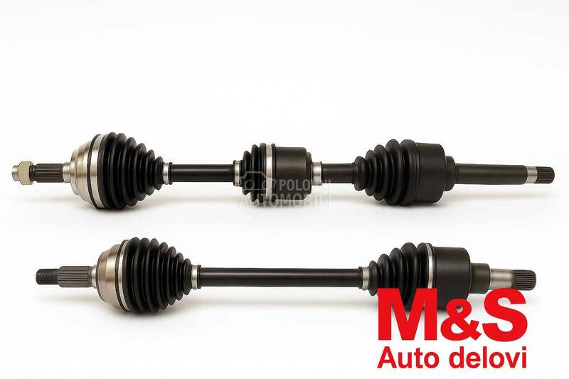 Poluosovine za Toyota bZ4X od 2020. do 2025. god.