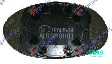 STAKLO RETROVIZORA (KONVEKSNO) za Lancia Ypsilon od 1996. do 2003. god.