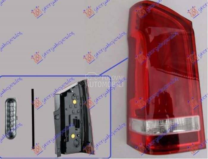 STOP LAMPA LED Levo za Mercedes Benz V Klasa za 2015. god.