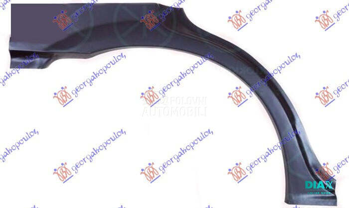 RUB 4/5 VRATA za Nissan Almera od 2000. do 2006. god.