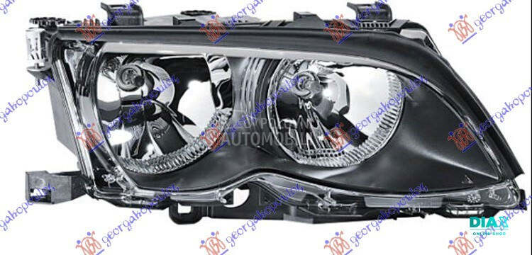 FAR CRNI OKVIR (DEPO) za BMW Serija 3 od 2002. do 2005. god.