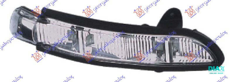 MIGAVAC U RETROVIZORU (LED) 20 za Mercedes Benz E Klasa od 2002. do 2009. god.