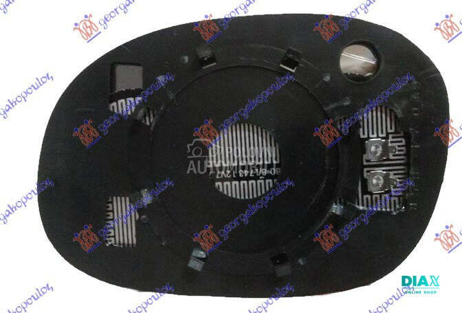 STAKLO RETROVIZORA SA GREJACEM za Citroen Xsara Picasso od 1999. do 2007. god.