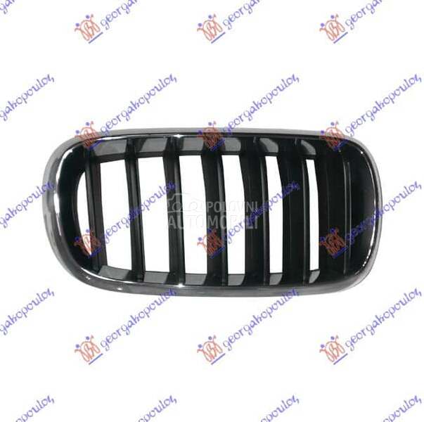 NEMA- PVC MASKA HROM/CRNA... za BMW X5 od 2013. do 2018. god.