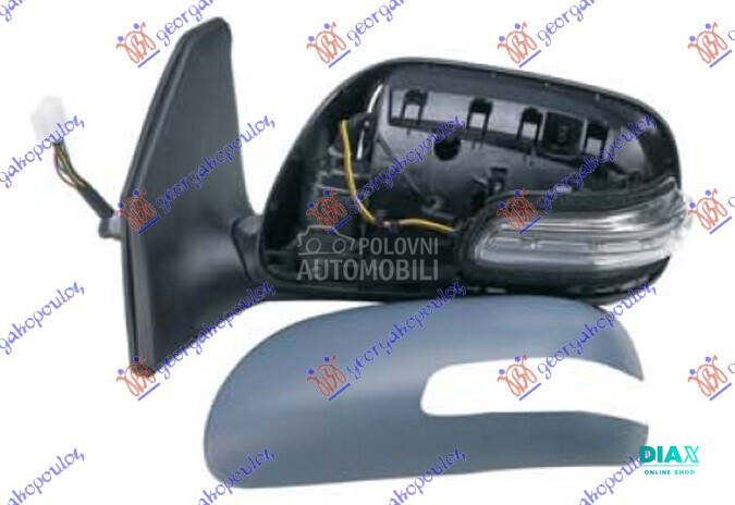 RETROVIZOR ELEKTRICNI SA GREJA za Toyota Avensis od 2003. do 2008. god.