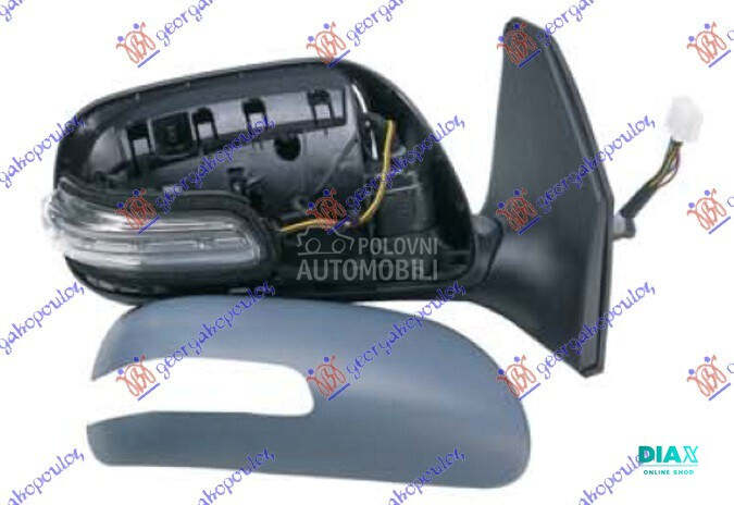 RETROVIZOR ELEKTRICNI SA GREJA za Toyota Avensis od 2003. do 2008. god.
