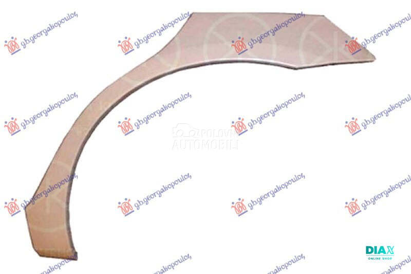 RUB 4/5 VRATA za Nissan Micra od 2002. do 2010. god. - 024408732
