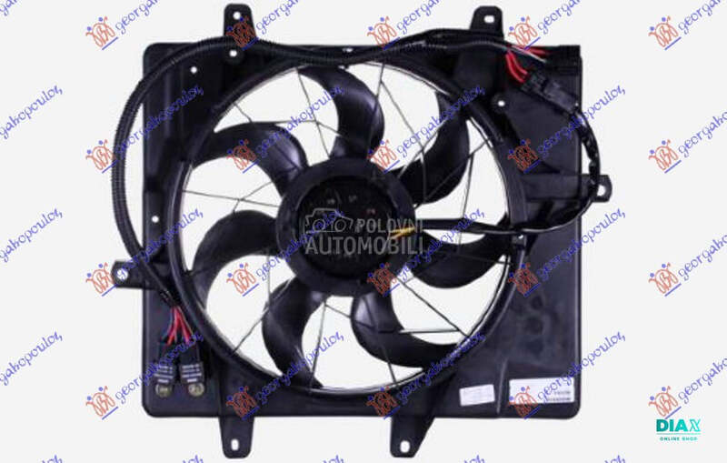 VENTILATOR KOMPLET (2.0/2.4) ( za Chrysler PT Cruiser od 2001. do 2010. god.