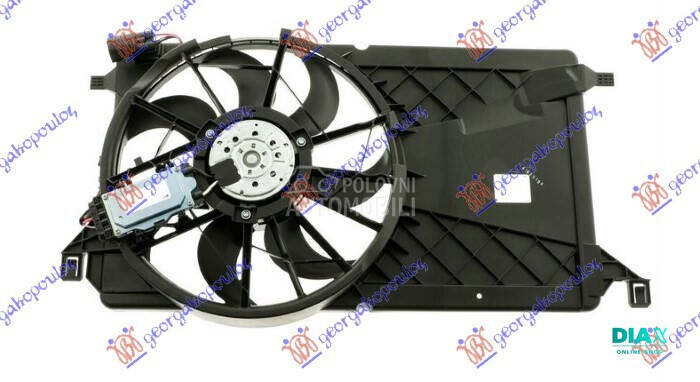 VENTILATOR KOMPLET (1.6/1.8/2. za Ford Focus od 2008. do 2011. god.