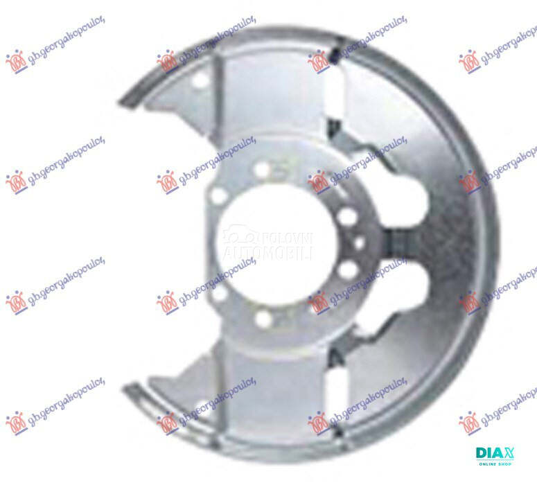 ZASTITA PREDNJEG KOCIONOG DISK za Saab 9-5 od 1998. do 2005. god. - 702001100
