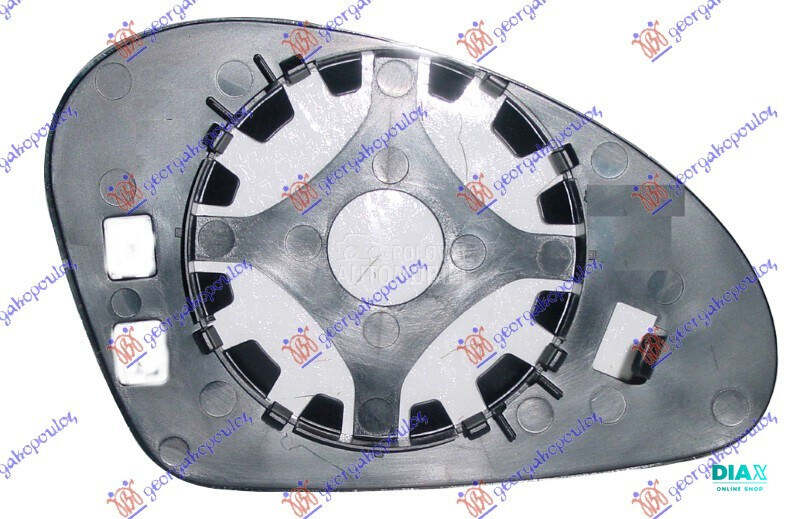 STAKLO RETROVIZORA (ASFERICNO) za Seat Ibiza od 2002. do 2008. god.