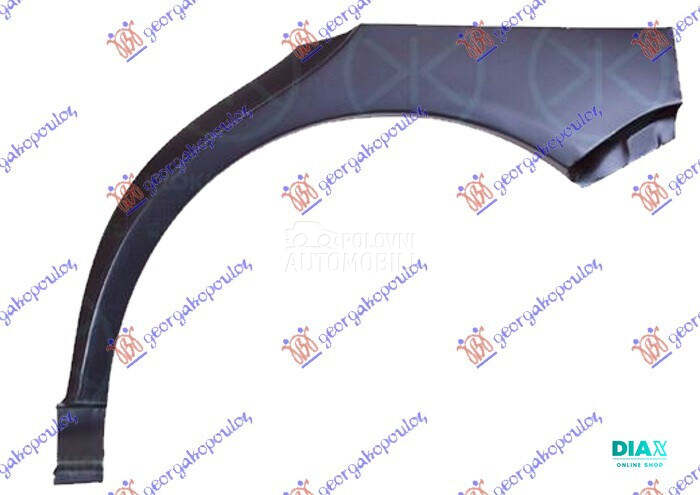 RUB 4/5 VRATA za Seat Ibiza od 2002. do 2008. god. - 025308732