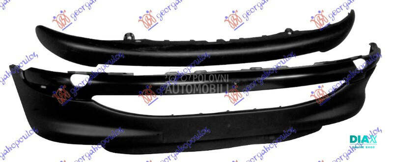 PREDNJI BRANIK PM (SA LAJSNOM) za Peugeot 206 od 1998. do 2009. god. - 025603620