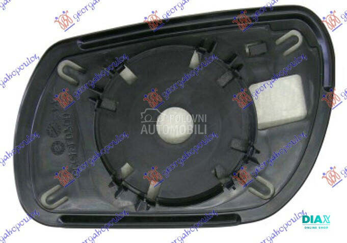 STAKLO RETROVIZORA (KONVEKSNO) za Mazda 2 od 2003. do 2007. god.